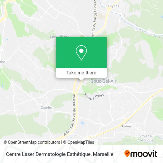 Centre Laser Dermatologie Esthétique map