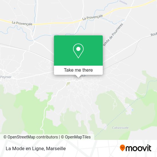 La Mode en Ligne map