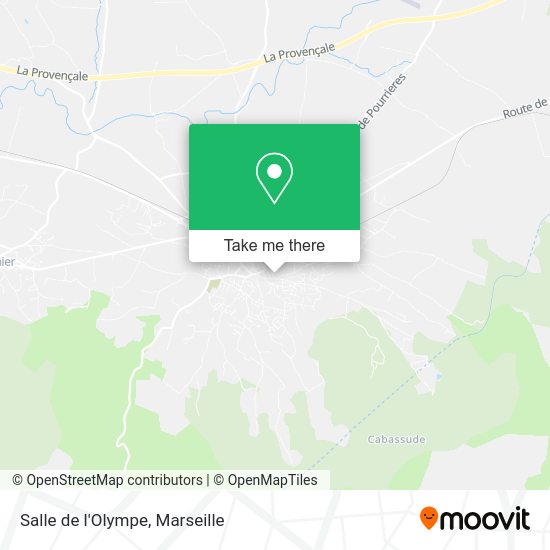 Salle de l'Olympe map