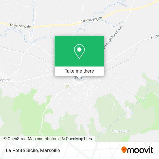 La Petite Sicile map