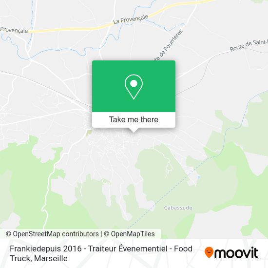 Frankiedepuis 2016 - Traiteur Évenementiel - Food Truck map
