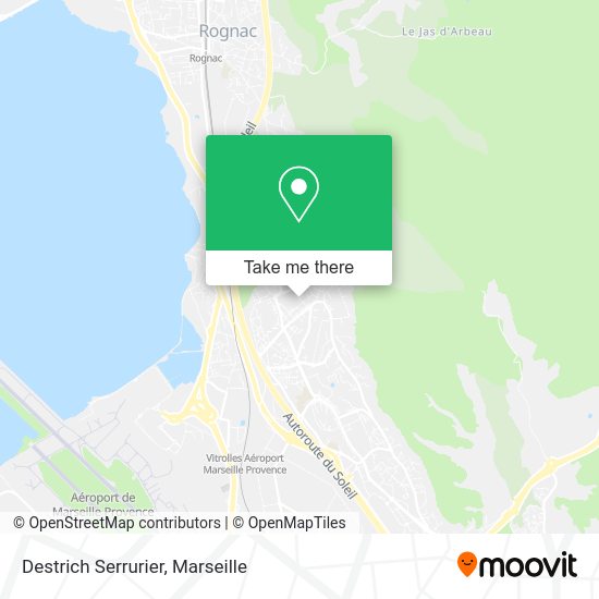 Destrich Serrurier map