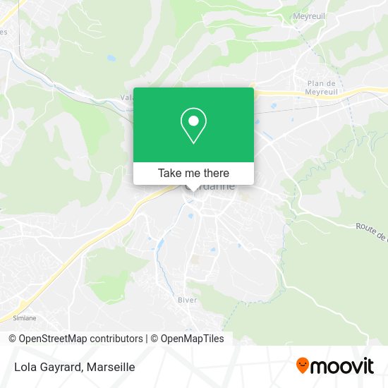 Lola Gayrard map