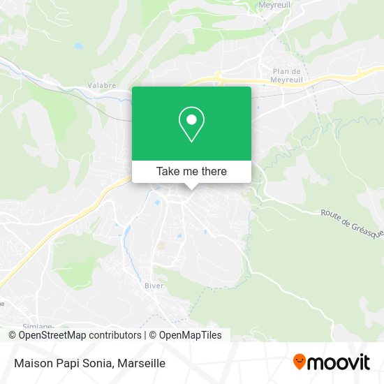 Maison Papi Sonia map