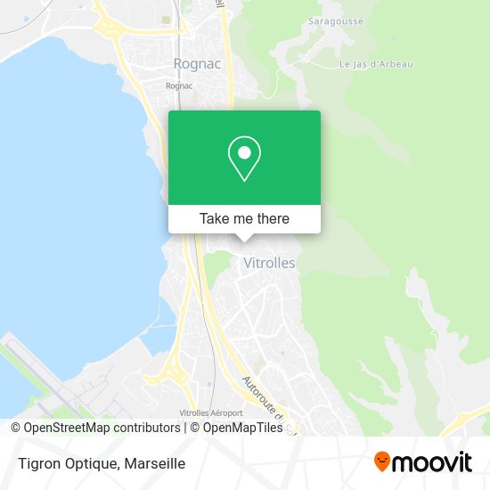 Tigron Optique map