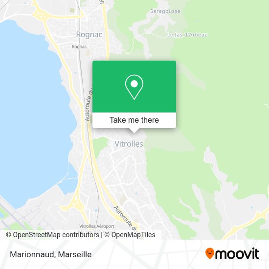 Marionnaud map