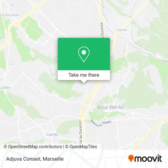 Adjuva Conseil map