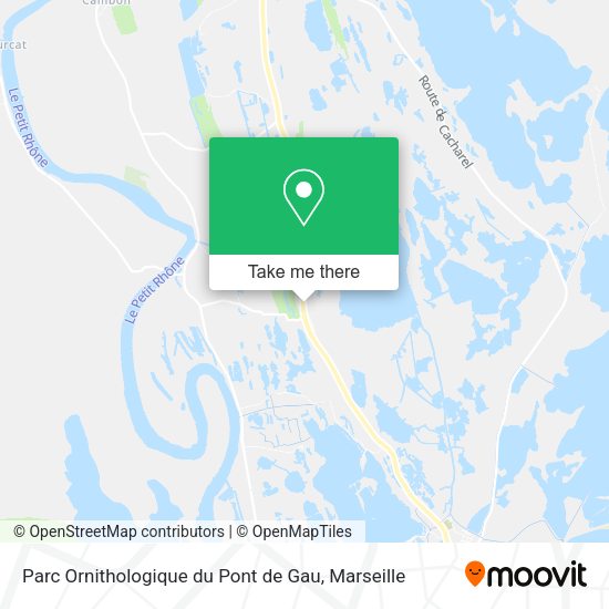 Parc Ornithologique du Pont de Gau map