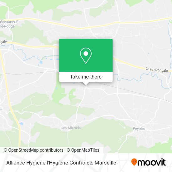 Alliance Hygiène l'Hygiene Controlee map