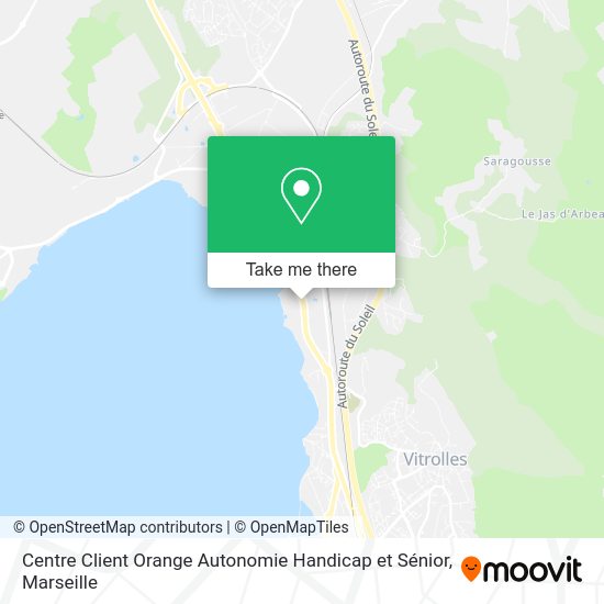 Centre Client Orange Autonomie Handicap et Sénior map
