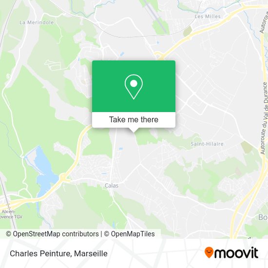 Charles Peinture map