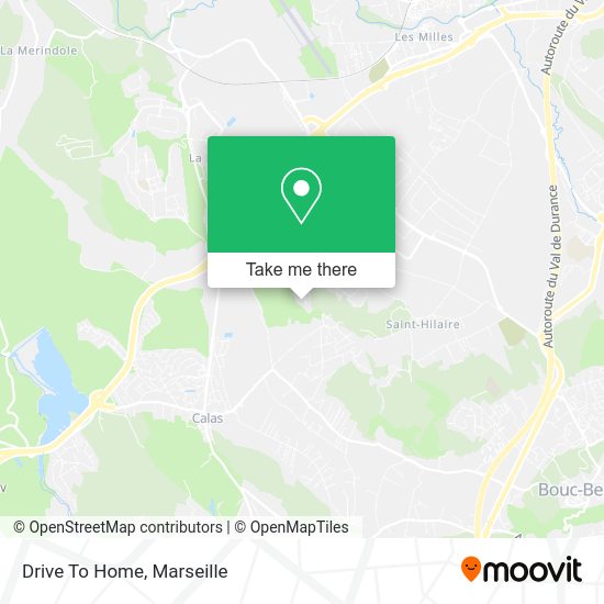 Drive To Home map