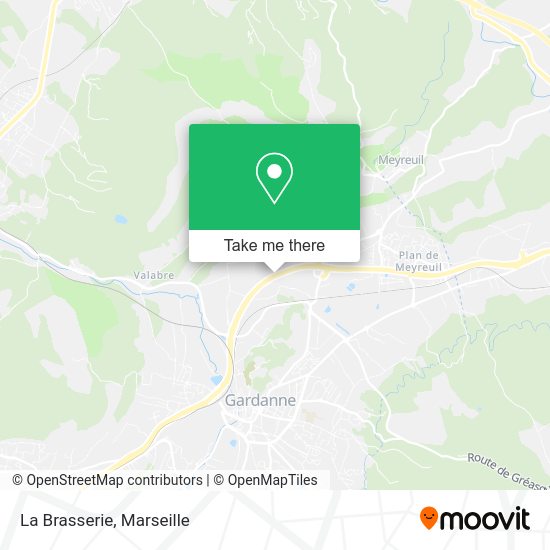 La Brasserie map