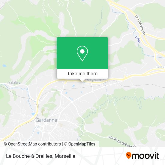 Le Bouche-à-Oreilles map