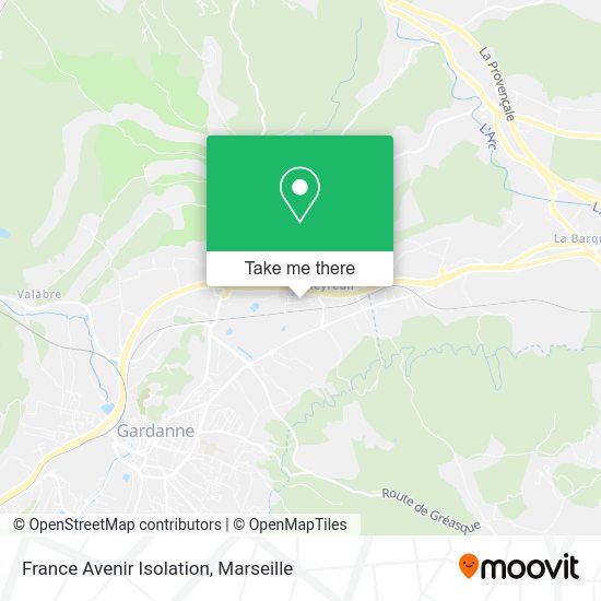 France Avenir Isolation map