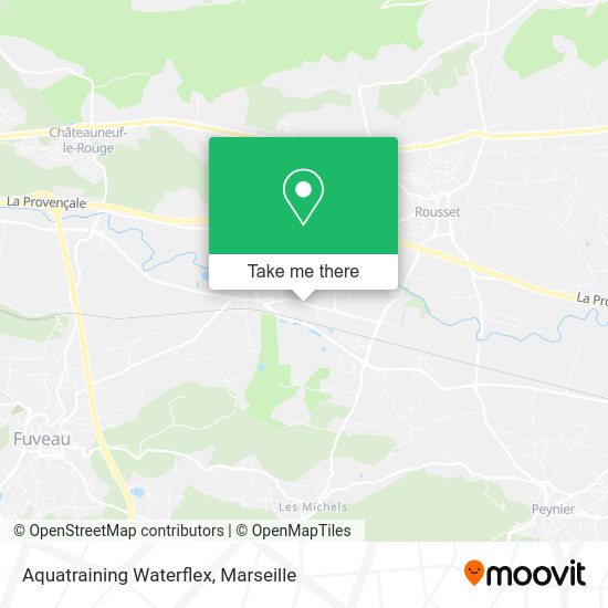 Aquatraining Waterflex map