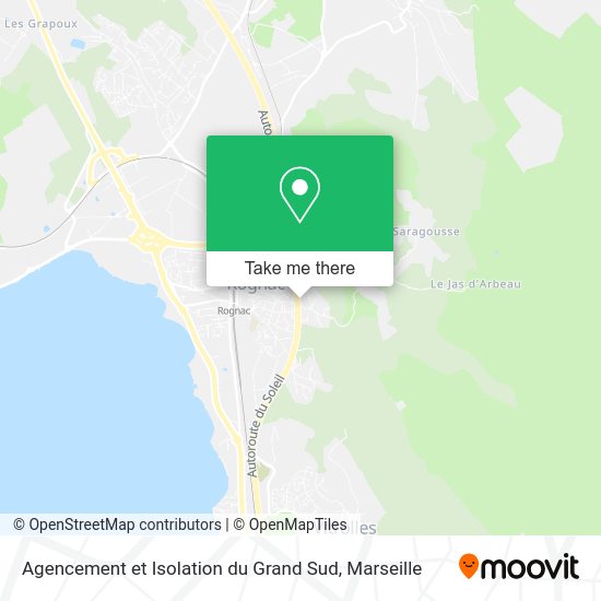 Agencement et Isolation du Grand Sud map