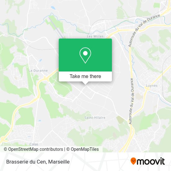 Brasserie du Cen map