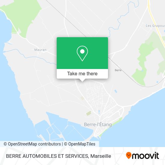 BERRE AUTOMOBILES ET SERVICES map