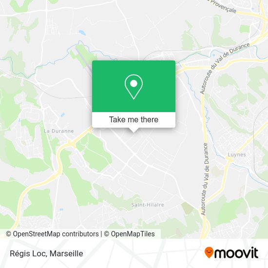 Régis Loc map