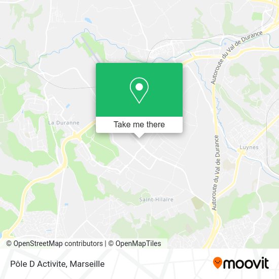 Pôle D Activite map