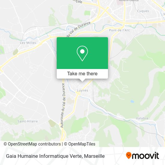 Gaia Humaine Informatique Verte map