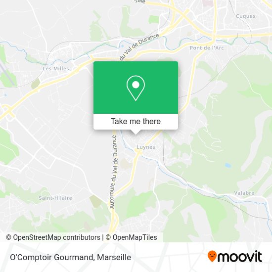 O'Comptoir Gourmand map