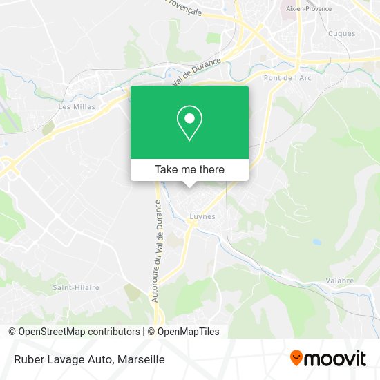 Ruber Lavage Auto map