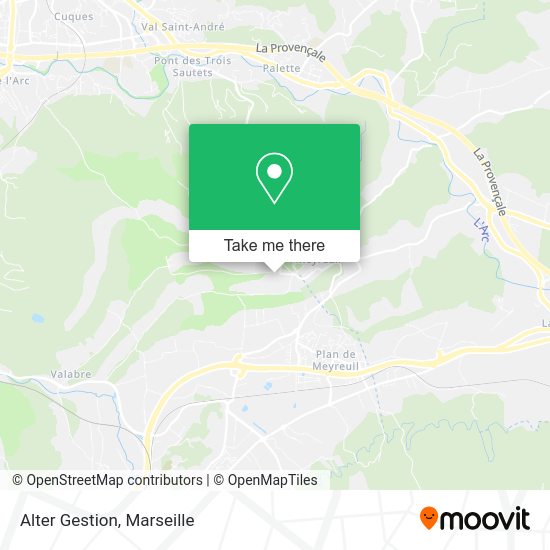 Alter Gestion map