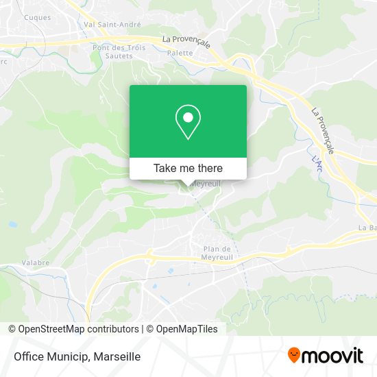 Office Municip map