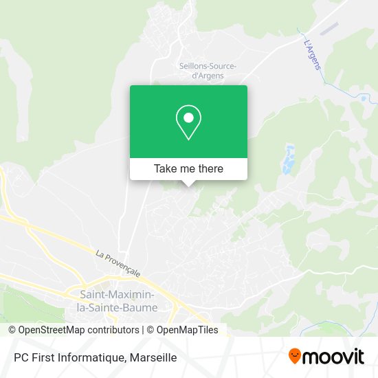 PC First Informatique map