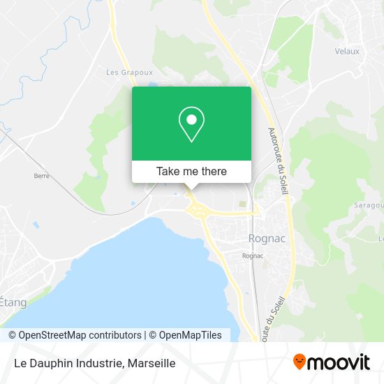 Le Dauphin Industrie map
