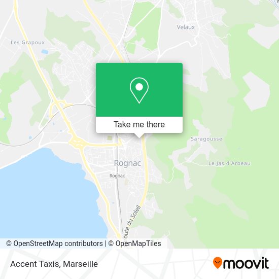 Accent Taxis map