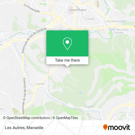 Les Autres map