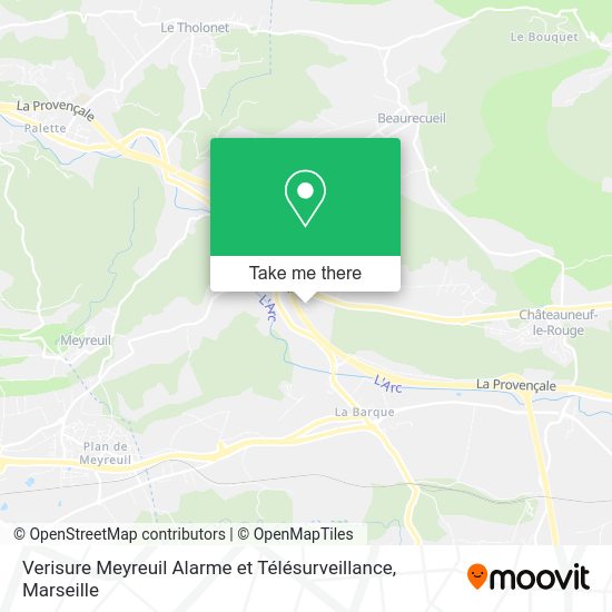Verisure Meyreuil Alarme et Télésurveillance map