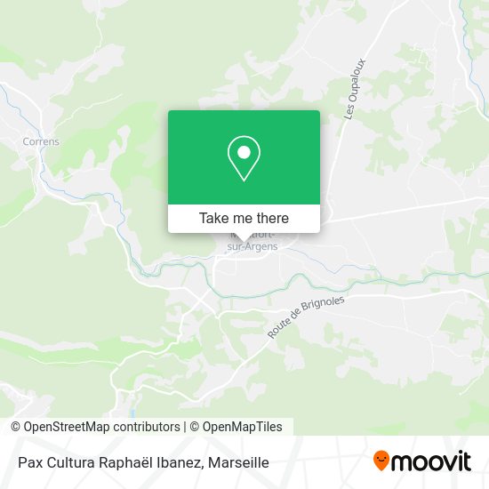Pax Cultura Raphaël Ibanez map