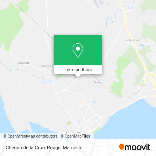 Chemin de la Croix Rouge map