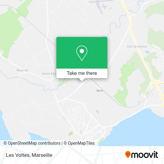 Les Voltes map