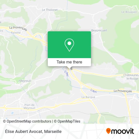 Élise Aubert Avocat map