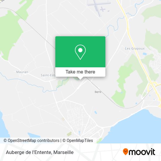 Auberge de l'Entente map