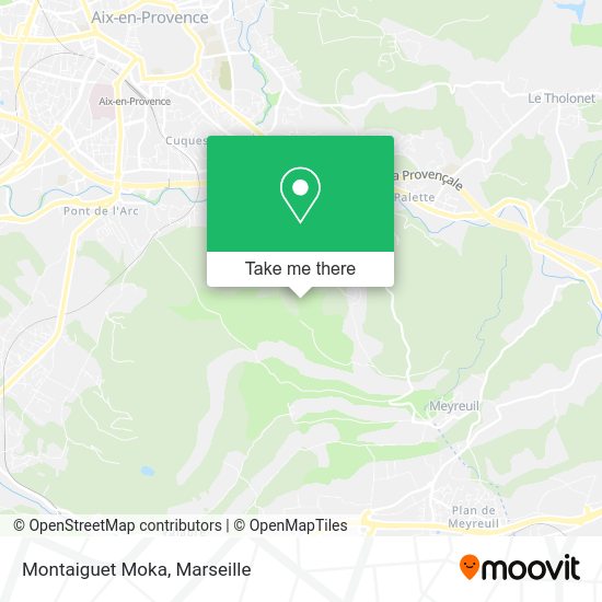 Montaiguet Moka map