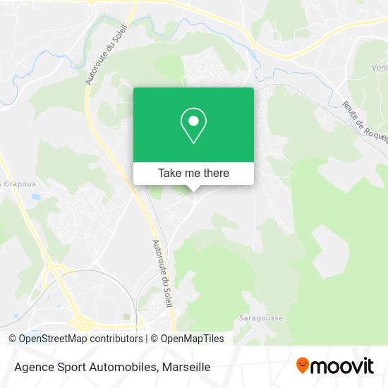 Agence Sport Automobiles map