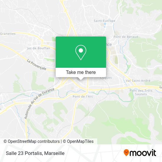 Salle 23 Portalis map