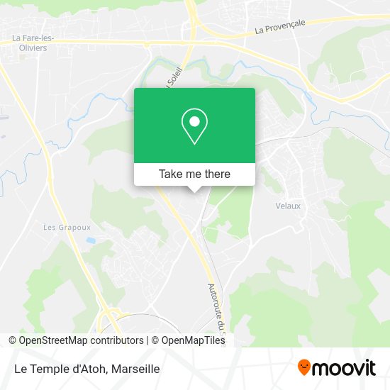 Le Temple d'Atoh map