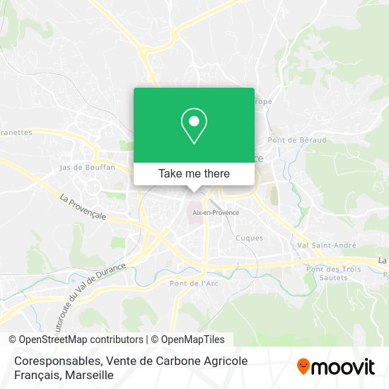 Coresponsables, Vente de Carbone Agricole Français map