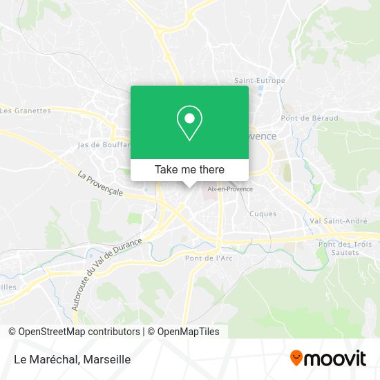 Le Maréchal map