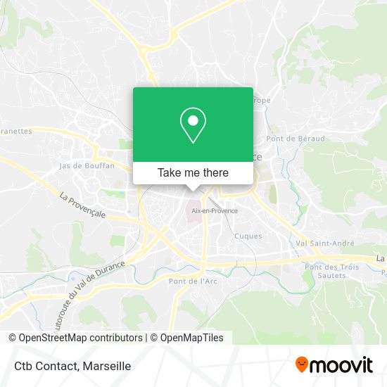 Ctb Contact map
