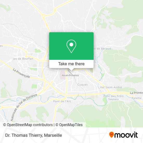 Dr. Thomas Thierry map
