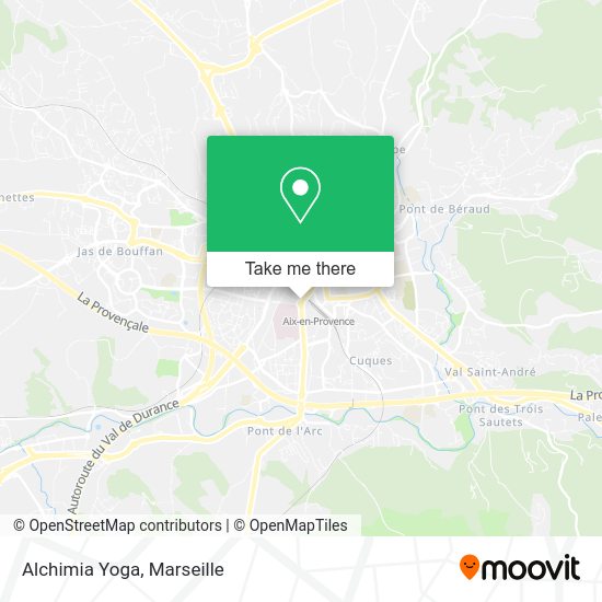 Alchimia Yoga map
