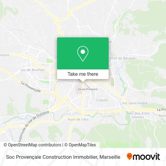 Soc Provençale Construction Immobilier map